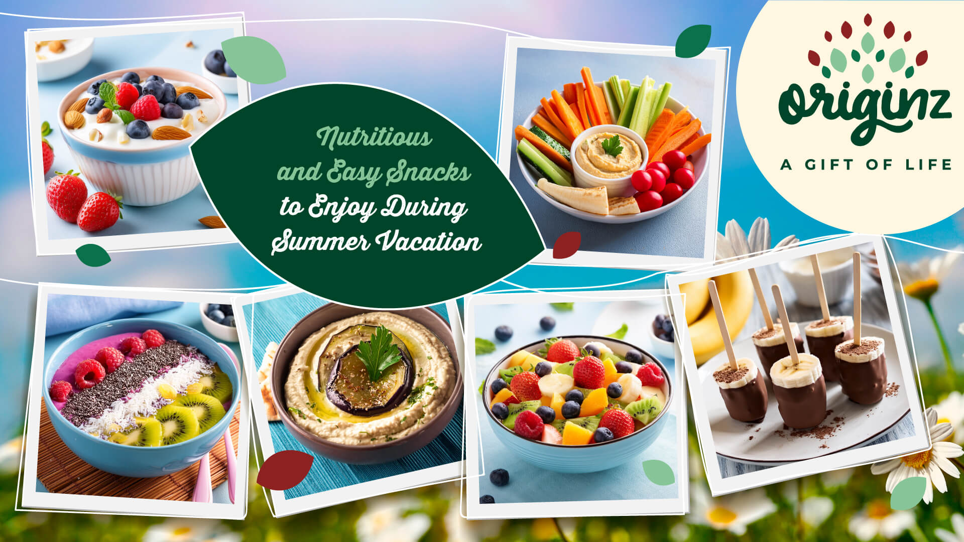 Nutritious and Easy Snacks to Enjoy During Summer Vacation