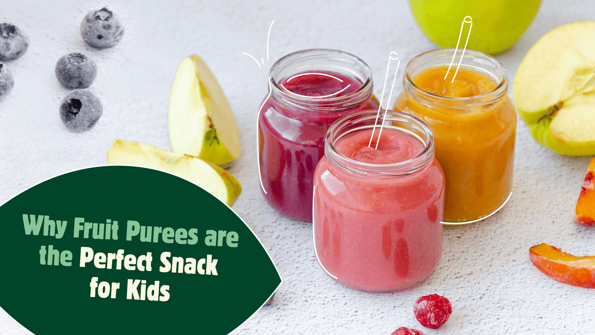 Why Fruit Purees are the Perfect Snack for Kids