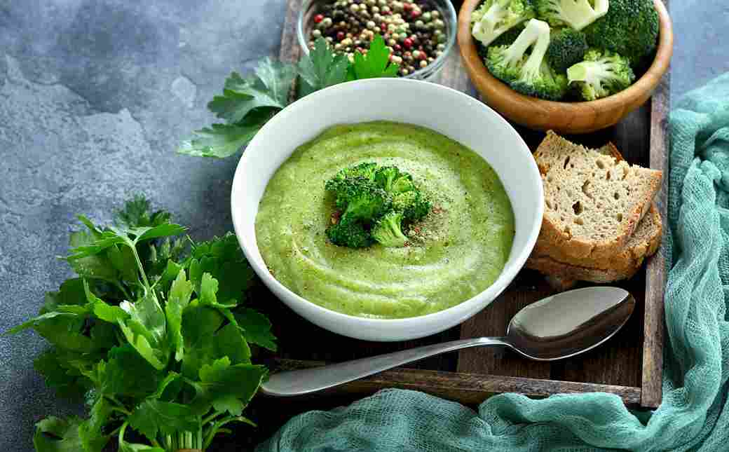 Creamy Broccoli Soup Using Frozen Broccoli