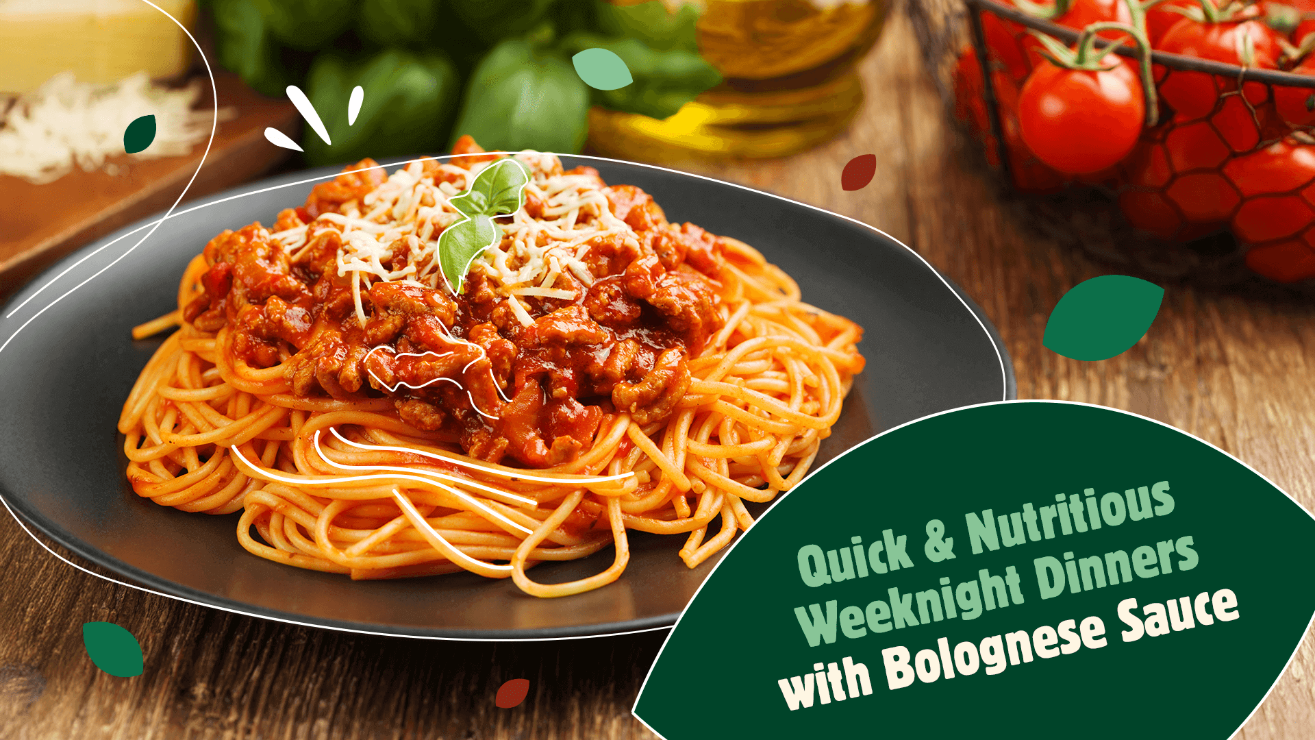 Quick and Nutritious Weeknight Dinners with Bolognese Sauce