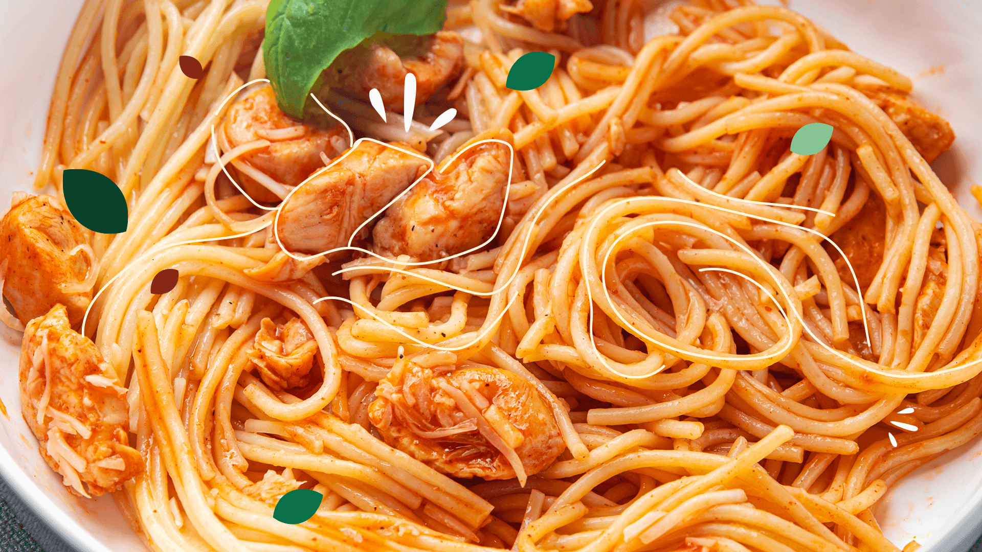 How to Make Chicken Spaghetti with Tomato Sauce